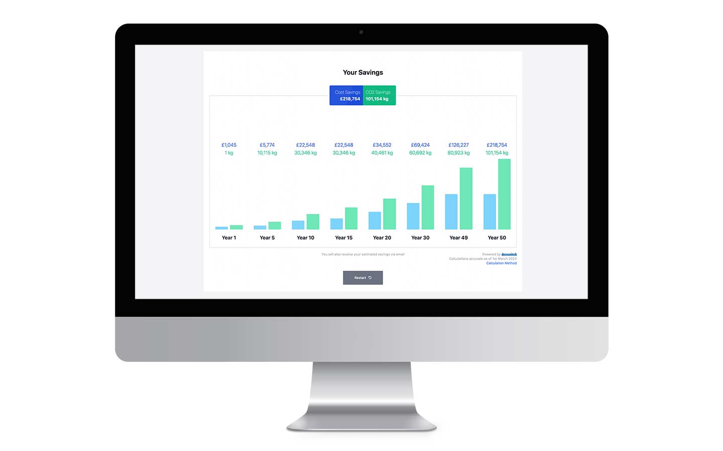 Energy Savings Calculator