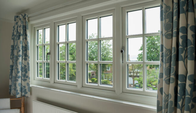 white sculptured sash window manufacturers