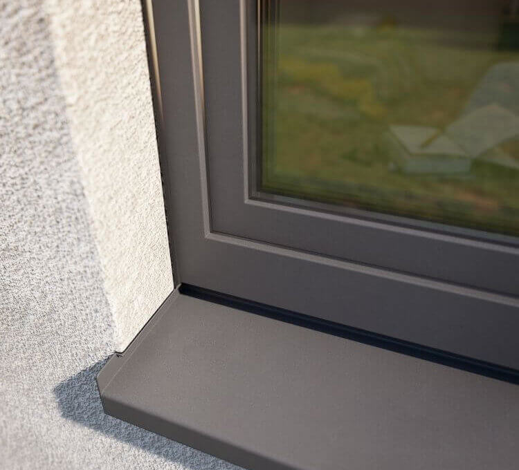 Grey uPVC Windows